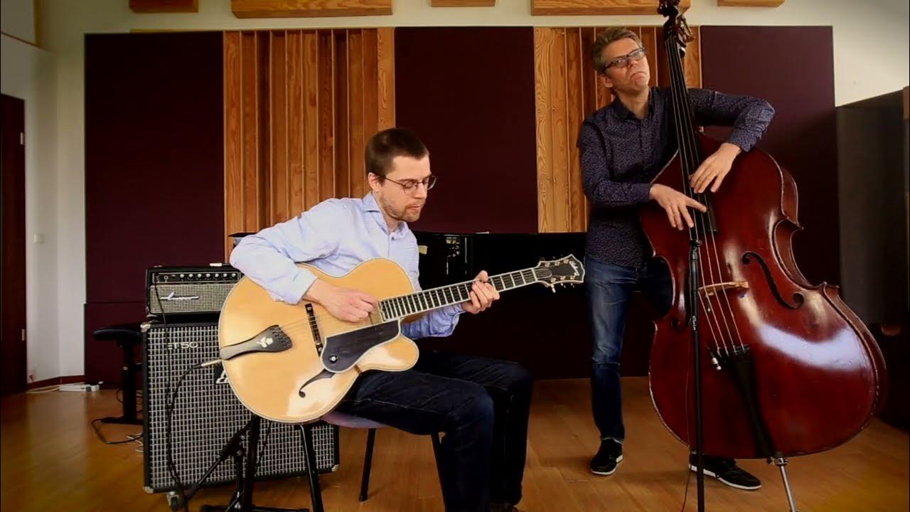 Tangerine Jazz Duo Lars Bernsmann (Guitar) and Hervé Jeanne (double