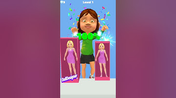 Doll Designer💃|🏃‍♀️💨 - All Level Android, ios Gameplay🎮 #001-#002
