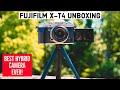 UNBOXING FUJIFILM X-T4! &amp; FRIST IMPRESSION - THE BEST HYBRID CAMERA EVER 🔥🔥🔥🔥🔥