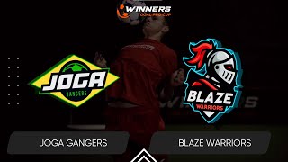 Winners Goal Pro Cup. Joga Gangers - Blaze Warriors 30.05.24. Second Group Stage. Group Winners
