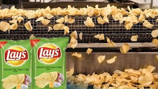 How to make lays in factory.Lays Chips Factory . How Chips Are Made . Fresh Potato Chips Factory.#1