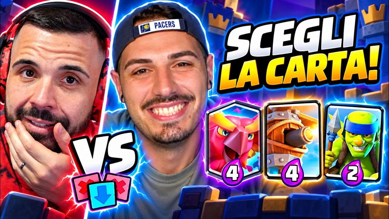 Ciccio Vs Grax in Tripla Mega Strategica - CLASH ROYALE