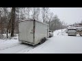 Can a 4x4 truck make it up the snow covered hill pulling a heavy trailer.