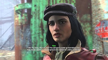 Fallout 4 - Jewel of the Commonwealth: Piper Wright Introduction "Play Along" at Gate Dialogue Tree