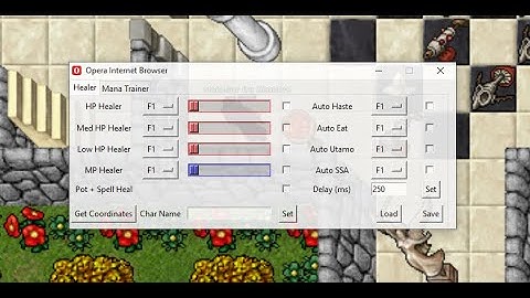 [ENGLISH] Tibia Bot 12+ - [Healer, Auto Haste, Auto Eat, Auto SSA, Auto Utamo, Mana Trainer e +]