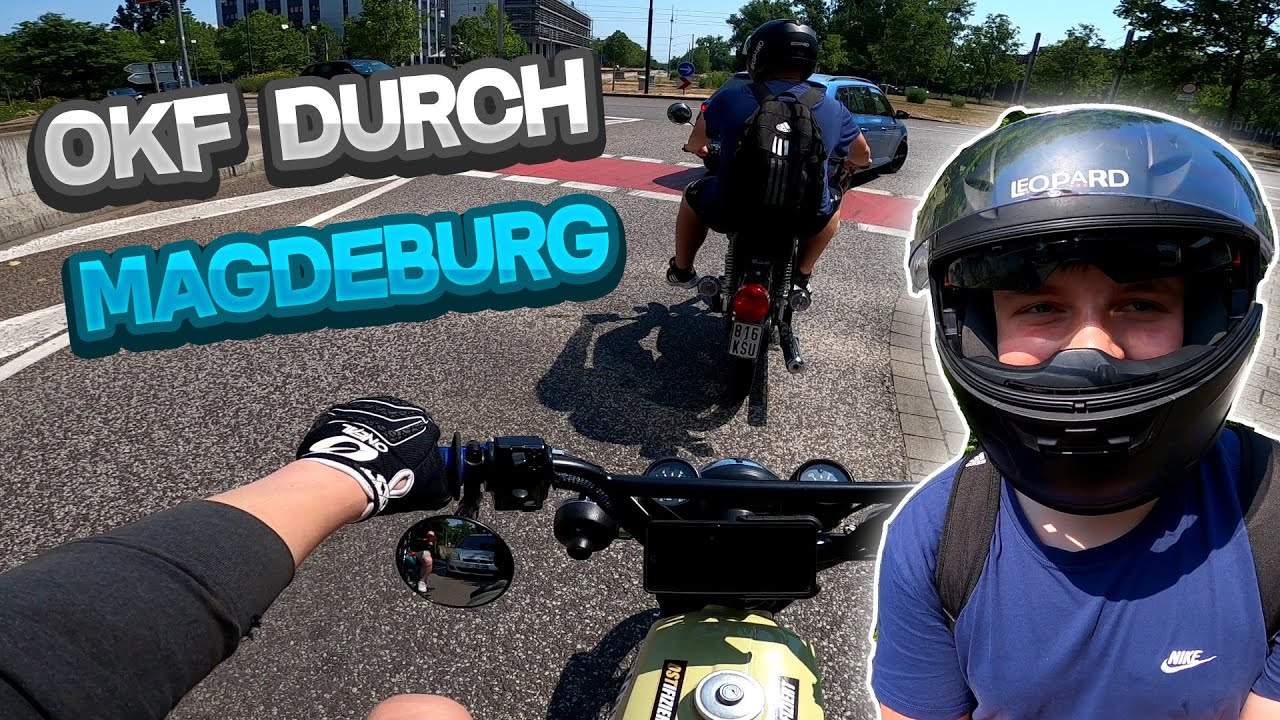 🤩 Mit ZUSCHAUER durch MAGDEBURG 😂 | Ich fahre Pauls Karre | Motovlog #56