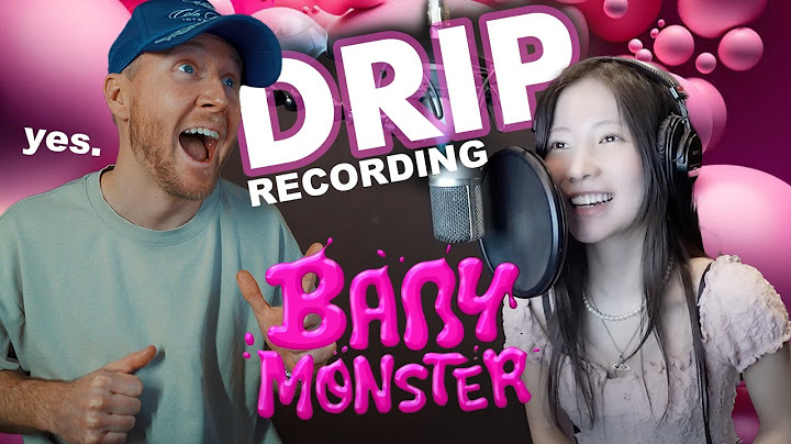 Singer Reacts to BABYMONSTER - 'DRIP' RECORDING BEHIND