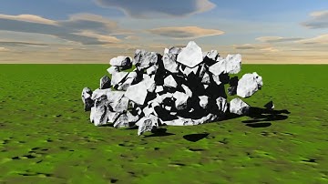 Explosion Test in LightWave 11.6 with Bullet Dynamics