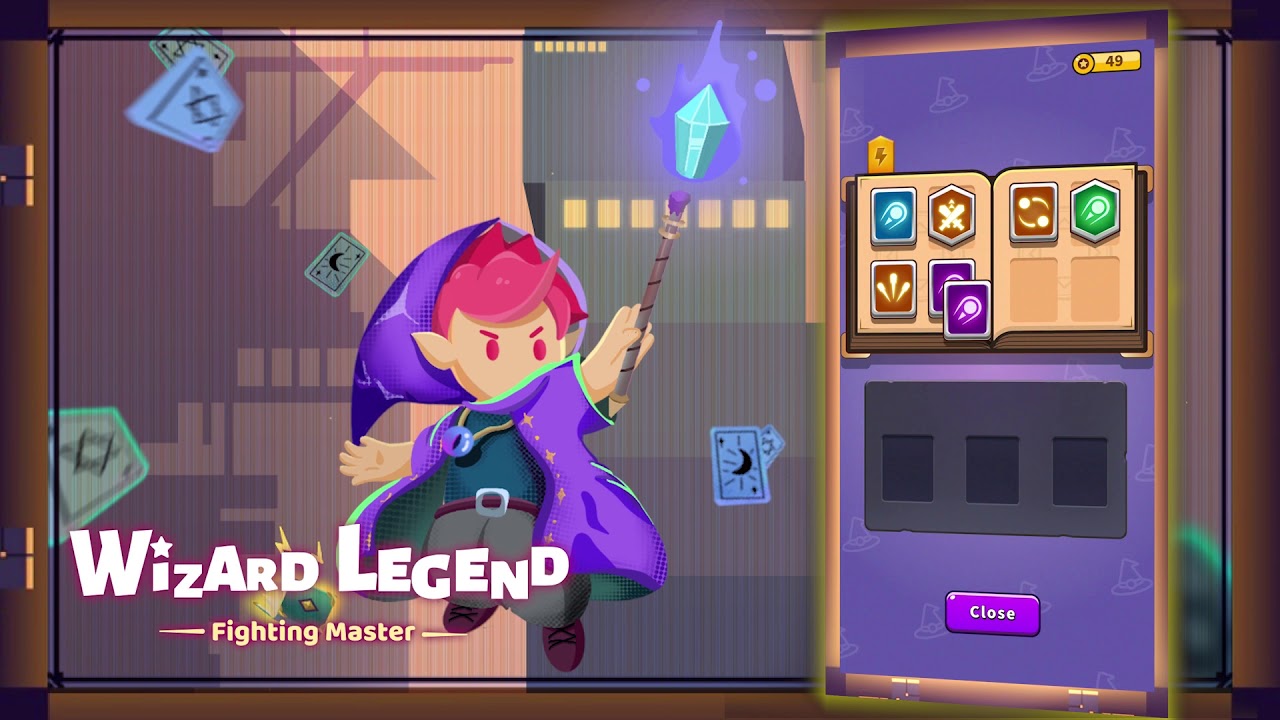 You have to try this build!!! in Wizard Legend: Fighting Master 