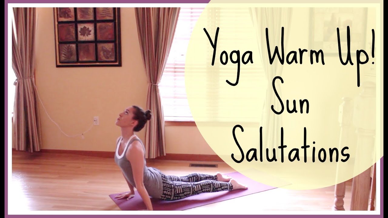 Yoga Warm Up - Sun Salutations - Surya Namaskar - Vinyasa Flow Yoga beginner yoga at home