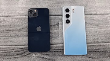 iPhone 13 Vs Tecno Camon 40 Pro Speed Test 