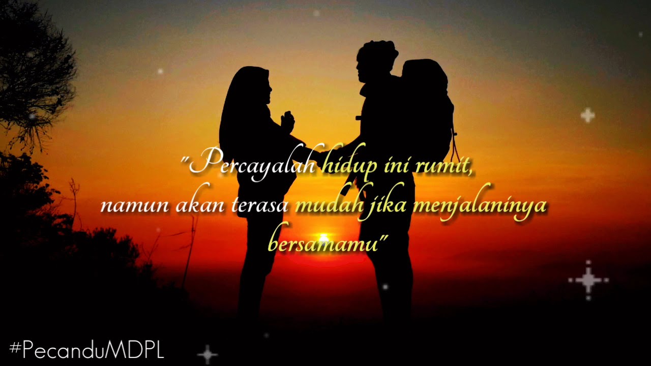 Quotes senja anak gunung || Story WA romantis - YouTube