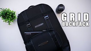 Ekster Grid Backpack Review | Modern Minimalist Camera Backpack