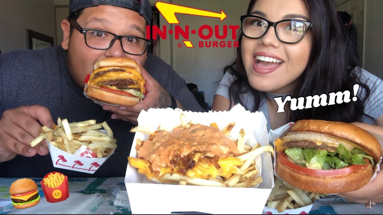 IN-N-OUT MUKBANG! - YouTube