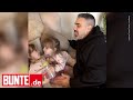 Anna-Maria Ferchichi & Bushido - Kuscheln mit Papa: Süße Aufnahmen mit den Drillingen