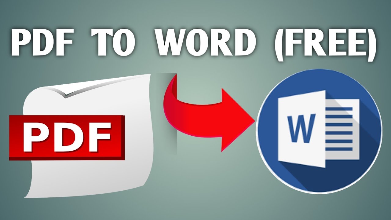 Pdf To Word How To Convert Pdf Files To Word Docs For Free Online