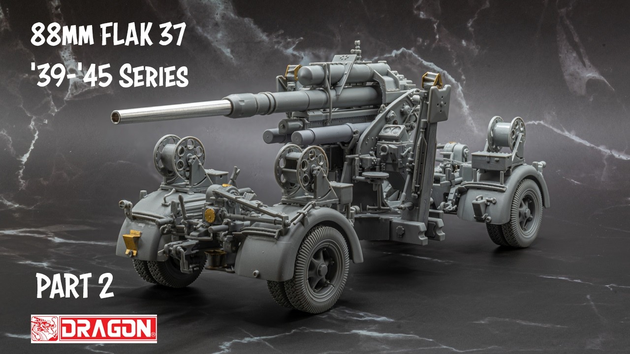 88mm ガンファンク　36/37 Pre-Order) German 88mm Gun Flak 36/37 WWII 1:35 Pro Built
