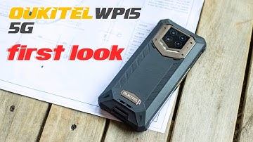OUKITEL WP15 5G 🔋 15,600mAh Battery Monster - First Look!