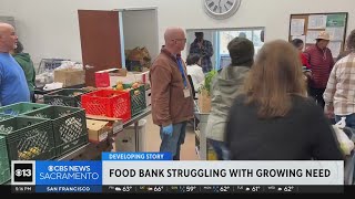 Elk Grove food bank struggling to keep up demand this holiday season