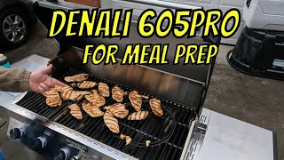 Denali 605 Pro Massive Chicken Breast Cook #monumentgrills #mealprep