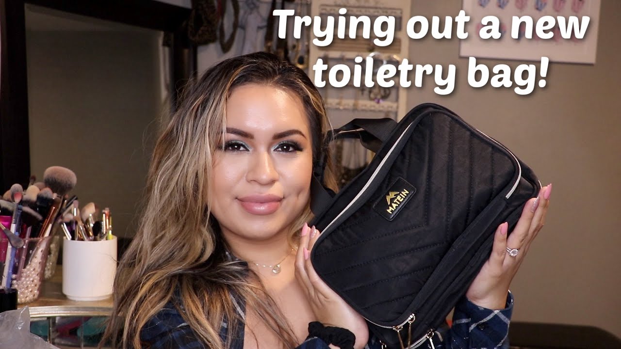 Trying out a new toiletry bag! YouTube