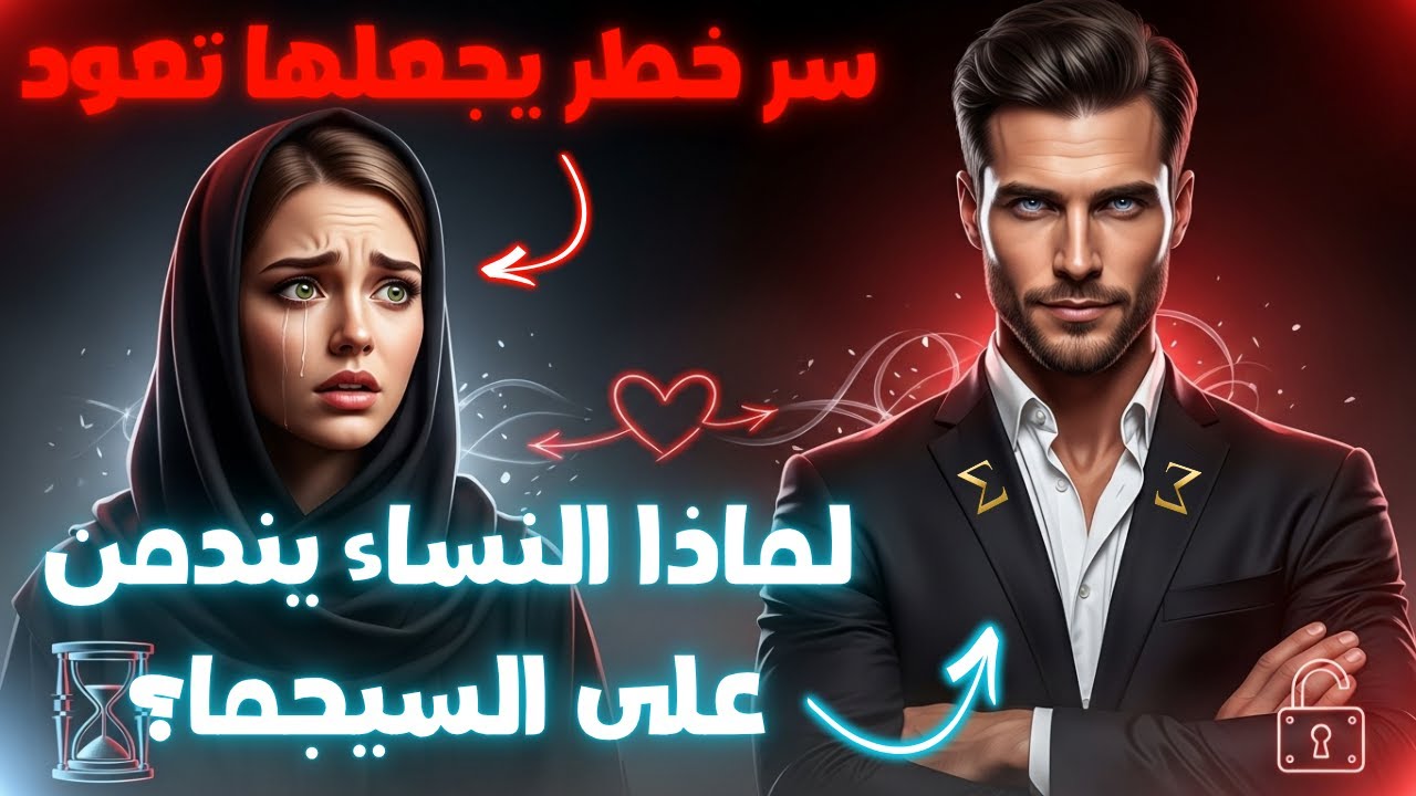 ما الذي يجعل النساء يندمن ويعدن إلى رجال السيجما؟ سر خطير!