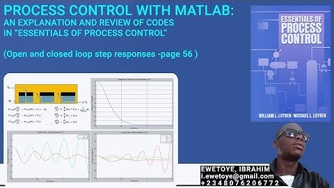 Process Control with MATLAB (Essentials of Process Control) Part1