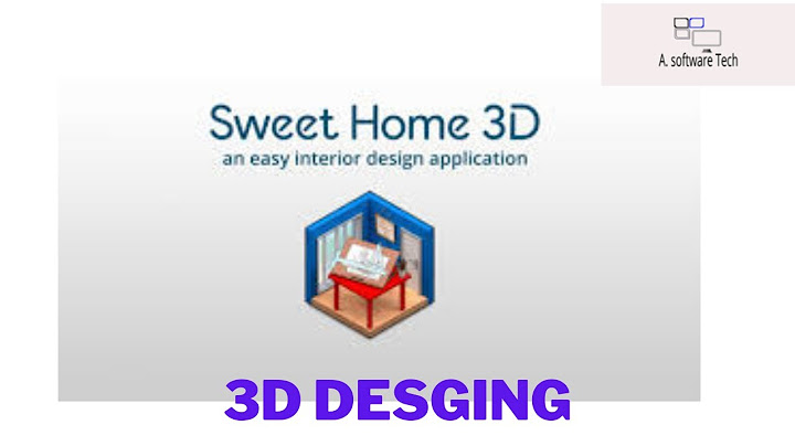 Sweet Home 3D tải miễn phí