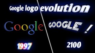 Google logo evolution 1997 - 2100