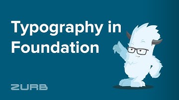 Typography | Foundation 6 by ZURB