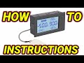 RV Battery Monitor Instructions Aili Drox Battery monitor how to