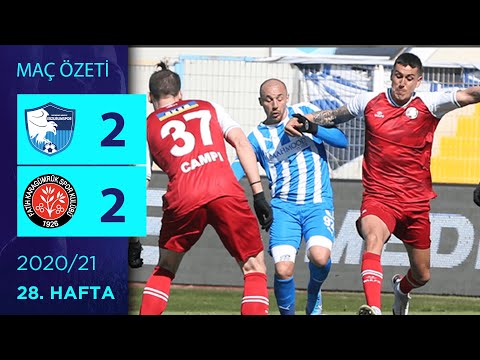ÖZET: BB Erzurumspor 2-2 F. Karagümrük | 28. Hafta - 2020/21