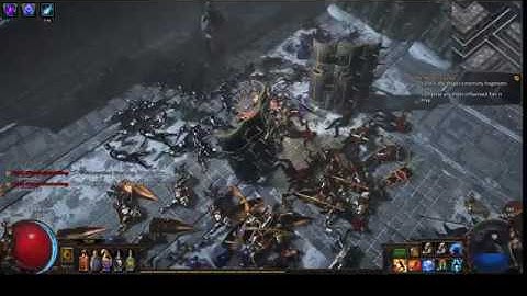 Path of Exile: Weird Betrayal Fort Bug (City Square)