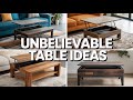 10 Incredible Lift-Top Coffee Table Ideas | Genius DIY Woodworking Designs & Smart Storage Hacks