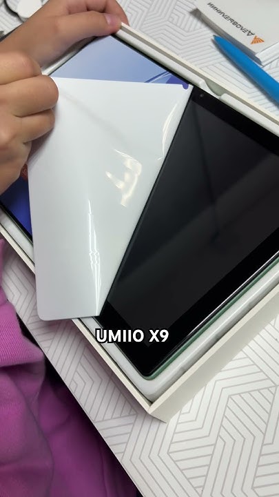 Распаковка красивого планшета UMIIO X9 новинка 2024 память 8Гб/ 128 Гб ...