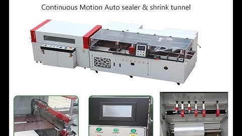 Tea box servo high speed automatic shrink wrapping machine, Packaging Line Type film packing machine