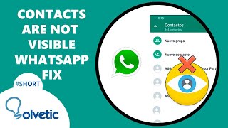 ❌ Contacts are Not Visible on WhatsApp ✅ FIX 1Min # Shorts screenshot 4
