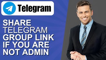 How to Share Telegram Group Link if You Are Not an Admin