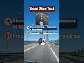 Road sign quiz challenge #road #roadrules