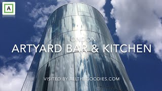 Artyard Bar & Kitchen at Bankside Hotel, London | allthegoodies.com