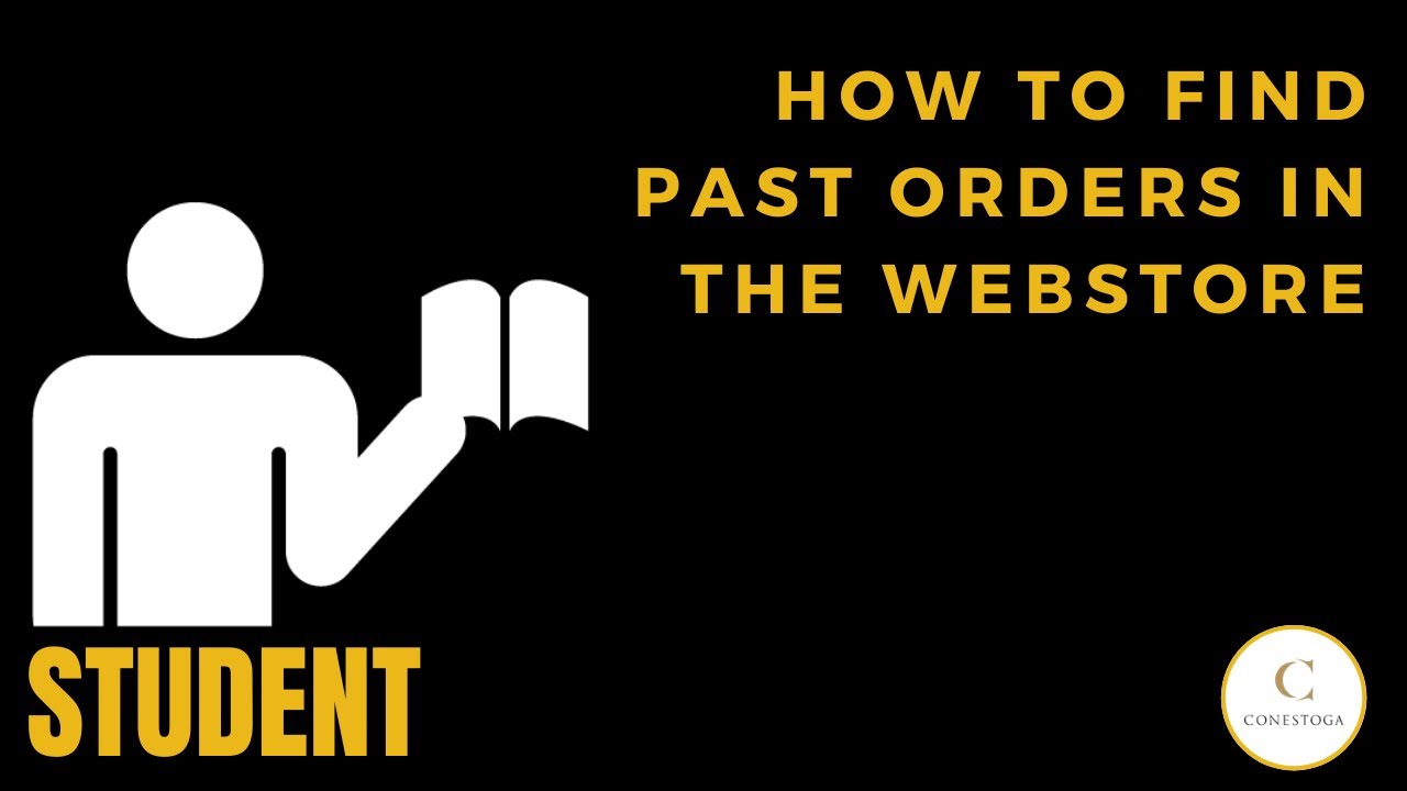 Student How To Find Past Orders In The Webstore YouTube Student How To Find Past Orders In The Webstore YouTube