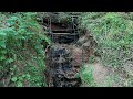 Krasnosamarsky forest, Russia. What does the holy spring &quot;Prokhorov spring&quot; and waterfall look like.