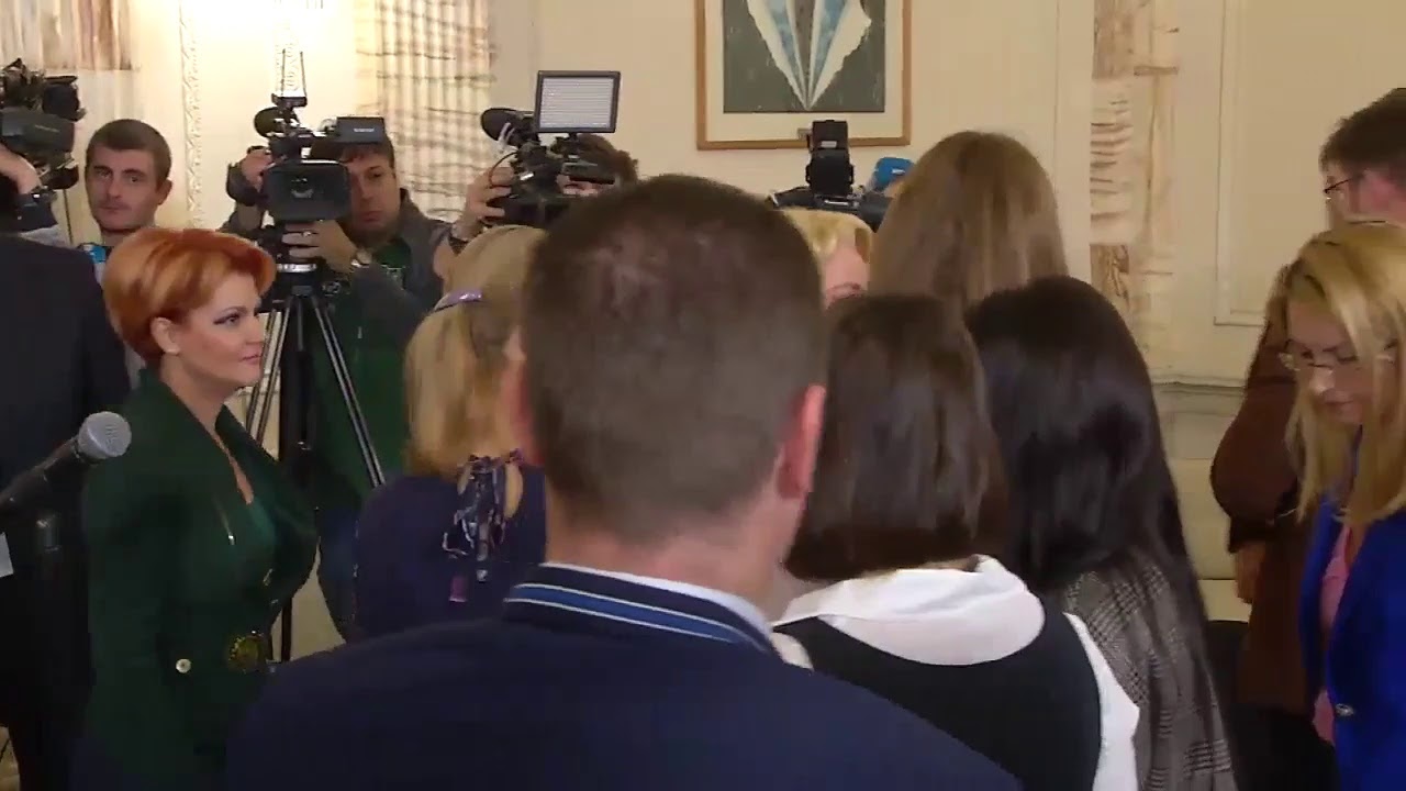 Viorica Dăncilă Live Dezbatere Cu Jurnaliștii Youtube