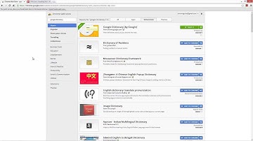 Google Dictionary Extension - Chrome Web Store