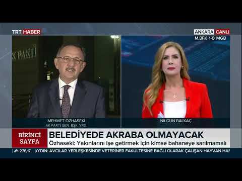 Trt Haber Ekranlarinda Nilgun Balkac Ile Yerel Yonetimler Yasa Taslagi Uzerine Konustuk Youtube