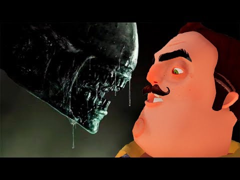 Видео: ЧУЖИЕ ПРОТИВ ПРИВЕТ СОСЕДА!ALIENS VS HELLO NEIGHBOR!ГАРРИС МОД!ШОУ ХРИПЛЫХ!GARRY'S MOD!ГМОД!GMOD!FUN