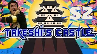 Non-Stop Laughter: Ultimate Fall Compilation From Takeshi's Castle S2!