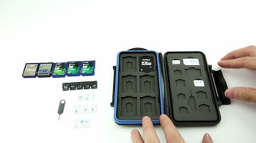 JJC MC Series Memory Card Case