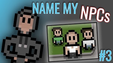 Help me name NPCs | Game DEVLOG #3 - Open World Pixel Art RPG