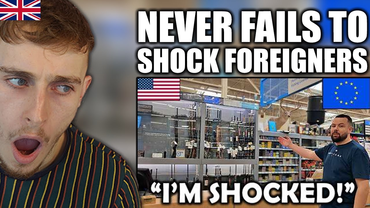 Brit Reacts to European Couple Visits Walmart for the First Time - YouTube